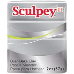 Sculpey III Silver, 2 oz