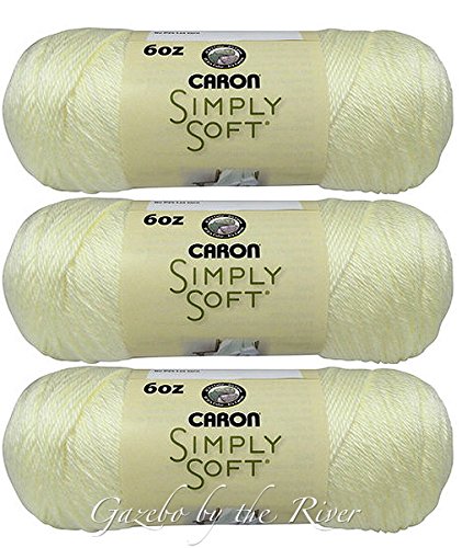Caron Simply Soft - Solid 6 oz (Off White)