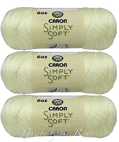 Caron Simply Soft - Solid 6 oz (Off White)