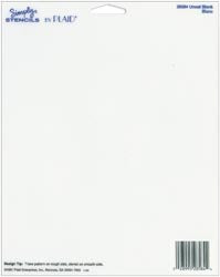 S/S UNCUT BLANK 8X10