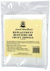 Aunt Martha's- Replacement Blotters 6/Pkg (3 Packs)