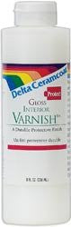 CLEAR GLOSS VARNISH 8 OZ