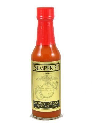 Semper Fi Habanero Marine Corps Hot Sauce 5 oz (not in pricelist)