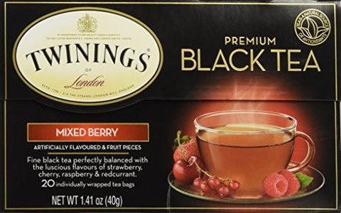 Mixed Berry Teabags, 20's