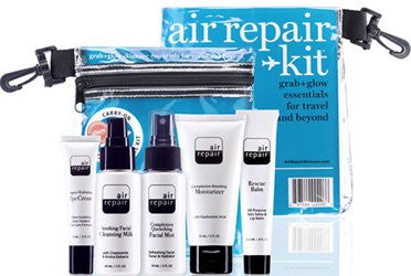 Air Repair Kit (Includes all products in a 6.5 x 7.5 carry-on cosmetics bag) - 7 oz