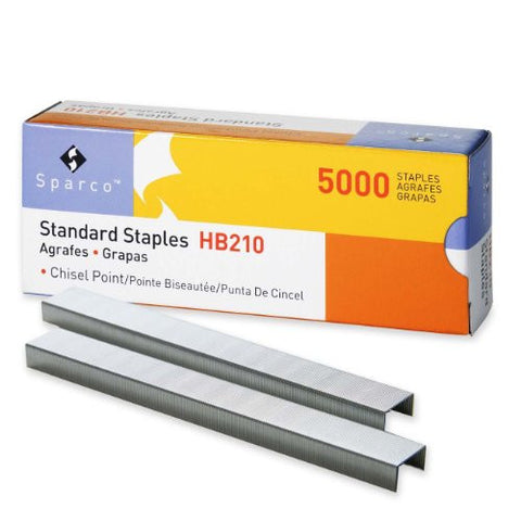 SPRHB210 - Sparco Chisel Point Standard Staples