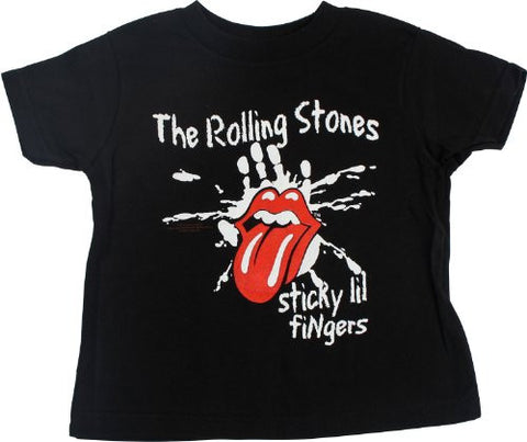 Rolling Stones Sticky Little Fingers Toddler Tee Size 3T