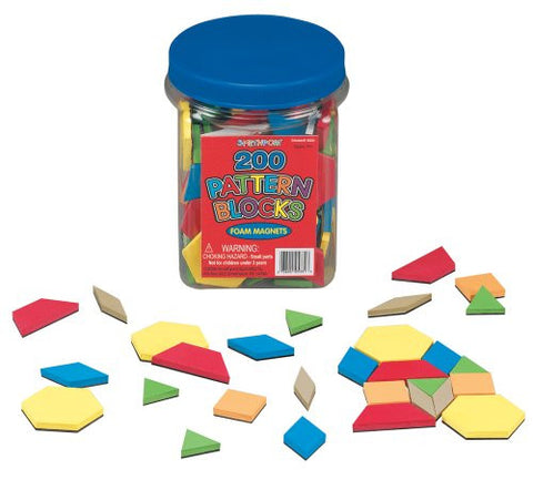 Magnetic Pattern Block - 200pc