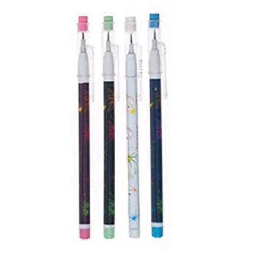 FIREWORKS PUSH POINT PENCILS - 12pcs