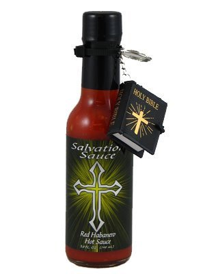 Danny Cash's Red Habanero Salvation Sauce With Mini Bible 5 oz (not in pricelist)