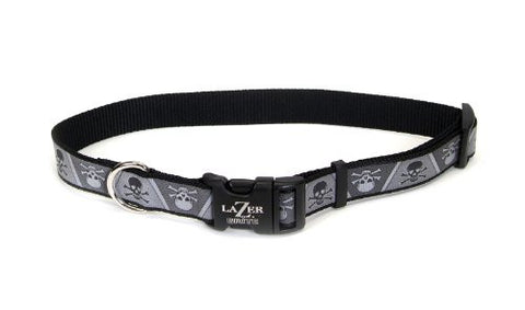 COASTAL Lazer Brite Collar - 1 x 18-26 - Black