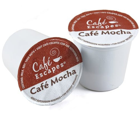 Café Escapes® Café Mocha K-Cup® Packs, 24/Bx