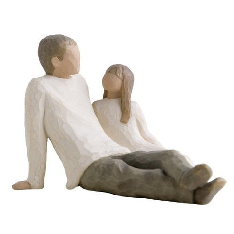 Figurine Father And Daughter