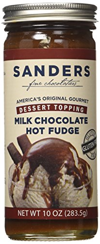 Dessert Toppings, Milk Chocolate Hot Fudge Topping, 10 oz Jar