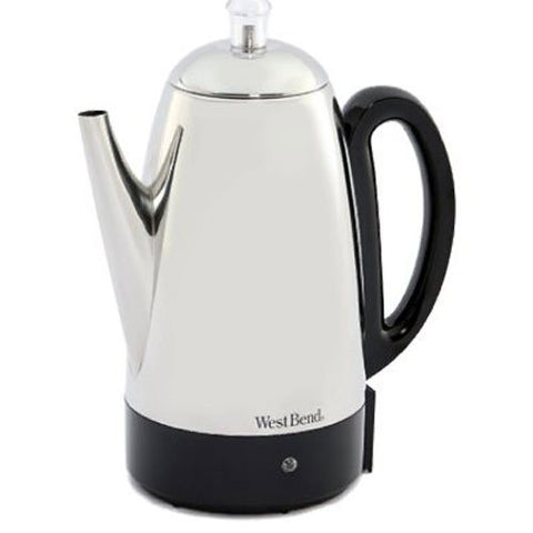 West Bend 12-Cup Percolator Stainless
