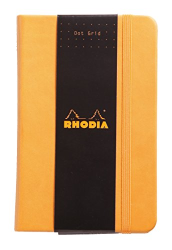 Rhodia Boutique Webnotebooks Bound 3 ½ x 5 ½ Lined Orange 96 sheets