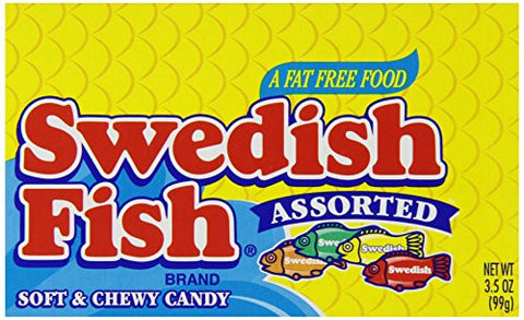 Swedish Fish Assorted - Theater Box, 3.5oz