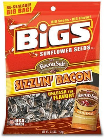 Bigs Bacon Salt Sunflower Seeds 5.35 OZ
