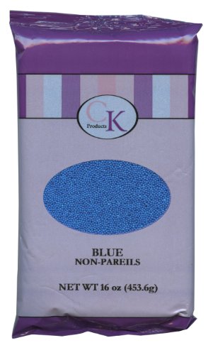 Blue Nonpareils 16 oz