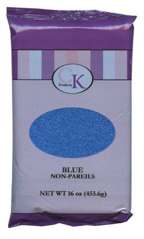 Blue Nonpareils 16 oz