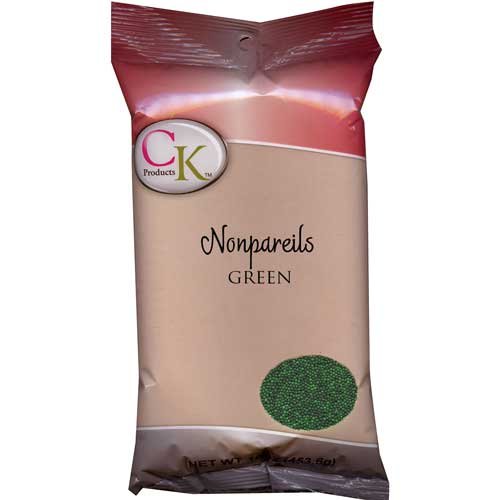 Green Nonpareils 16 oz