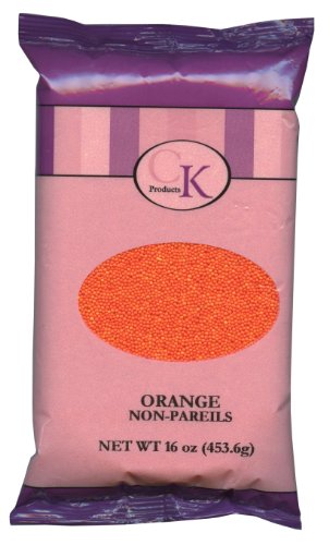 Orange Nonpareils 16 oz
