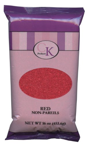 Red Nonpareils, 16 oz