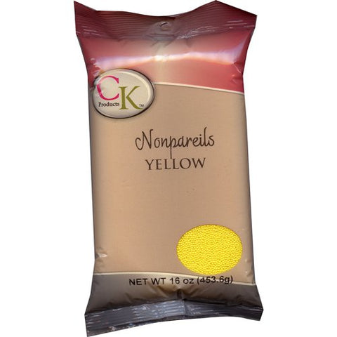 Yellow Nonpareils 16 oz