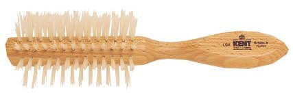 Kent Brushes Half Radial Cherry Wood Hairbrush, LC7, 6 Ounce