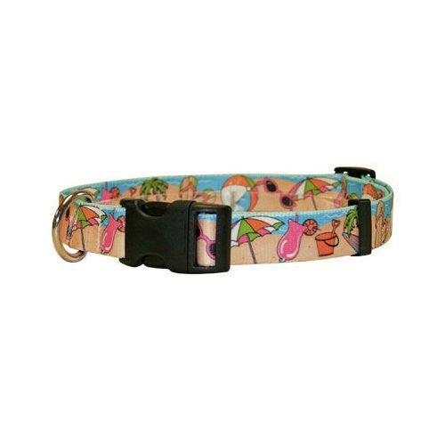 By the Sea Collection - Beach Party Standard Collar, Large