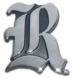Rice Shiny R Chrome Emblem