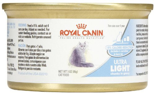 Feline Health Nutrition Ultra Light Canned Cat Food, Thin Slices In Gravy, 3 oz