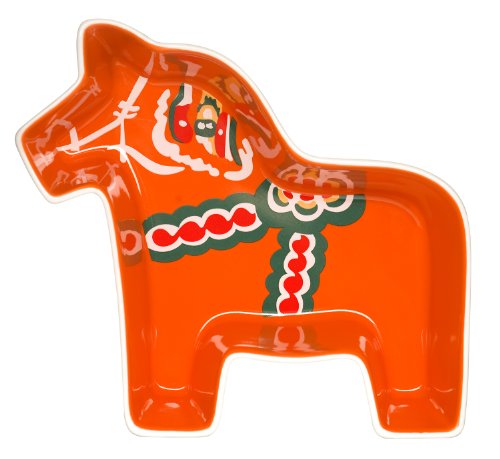 Dala Horse Serving Bowl, 8.75" Full Length, Large