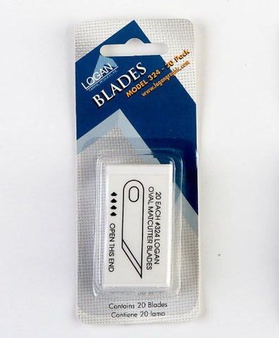 Replacement Mat Cutter Blades For 201 Oval & Circle Cutter - 20 blades/pk