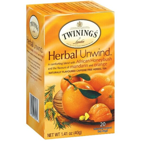 Honey Bush Mandarin Teabags, 20's