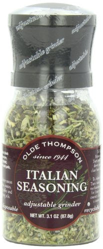 Disposable Grinders, Italian Seasoning, 3.1 oz