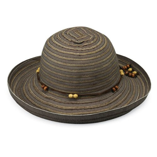 Wallaroo Women's UPF 50+ Breton (Chocolate / Adjustable)