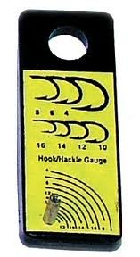 Hook/Hackle Gauge