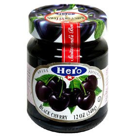 Black Cherry Preserve in Jar, 12 oz