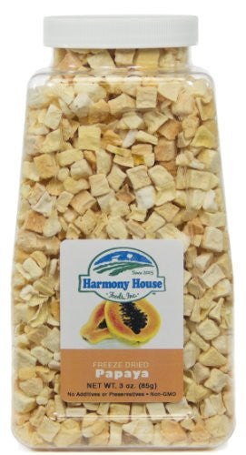Freeze Dried Papaya (3 Oz)
