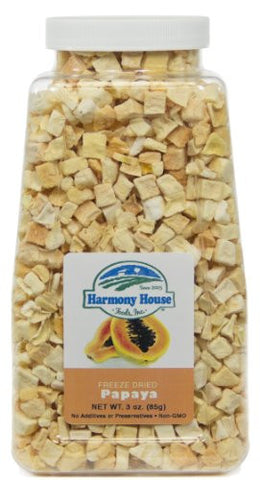 Freeze Dried Papaya (3 Oz)