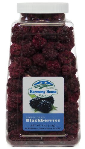 Freeze Dried Blackberries (4 Oz.)