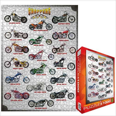 Choppers 1000 pc 10x14 inches Box, Puzzle