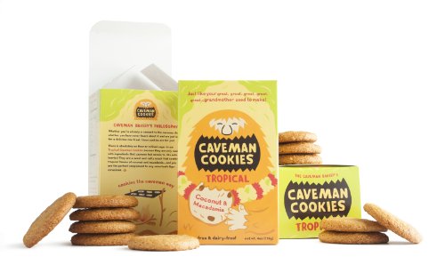 Tropical Caveman Cookies