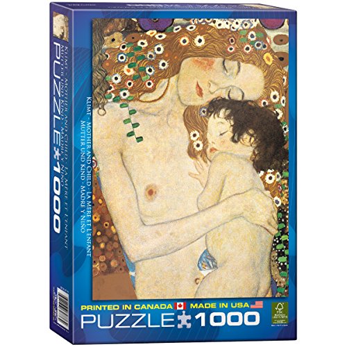 Mother and Child, Gustav Klimt 1000 pc 10x14 inches Box, Puzzle