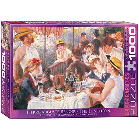 The Luncheon, Pierre-Auguste Renoir 1000 pc 10x14 inches Box, Puzzle