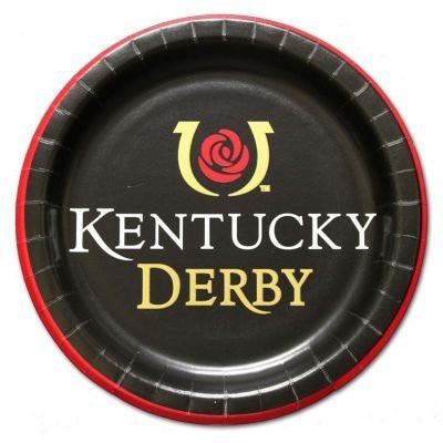 Kentucky Derby Icon 9" Plates - Pkg