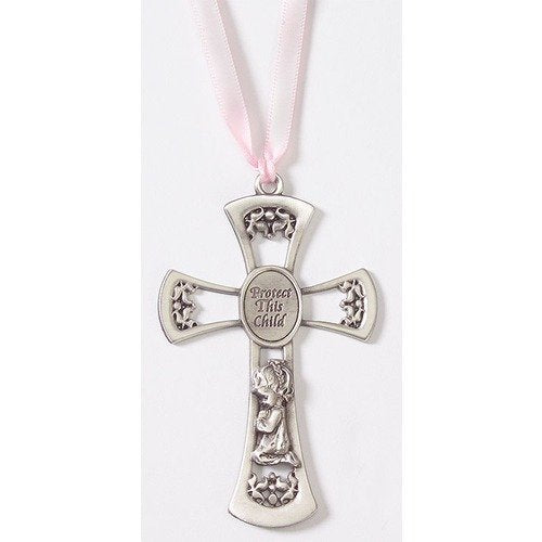 3 3/4 Pink Girl Cross/carded