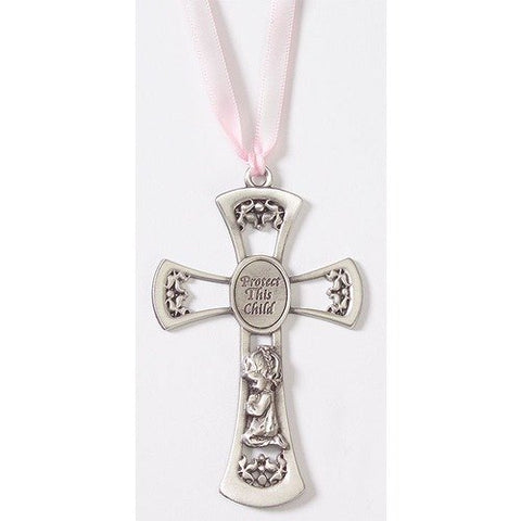 3 3/4 Pink Girl Cross/carded