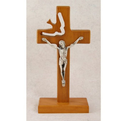 6" Walnut Standing Holy Spirit